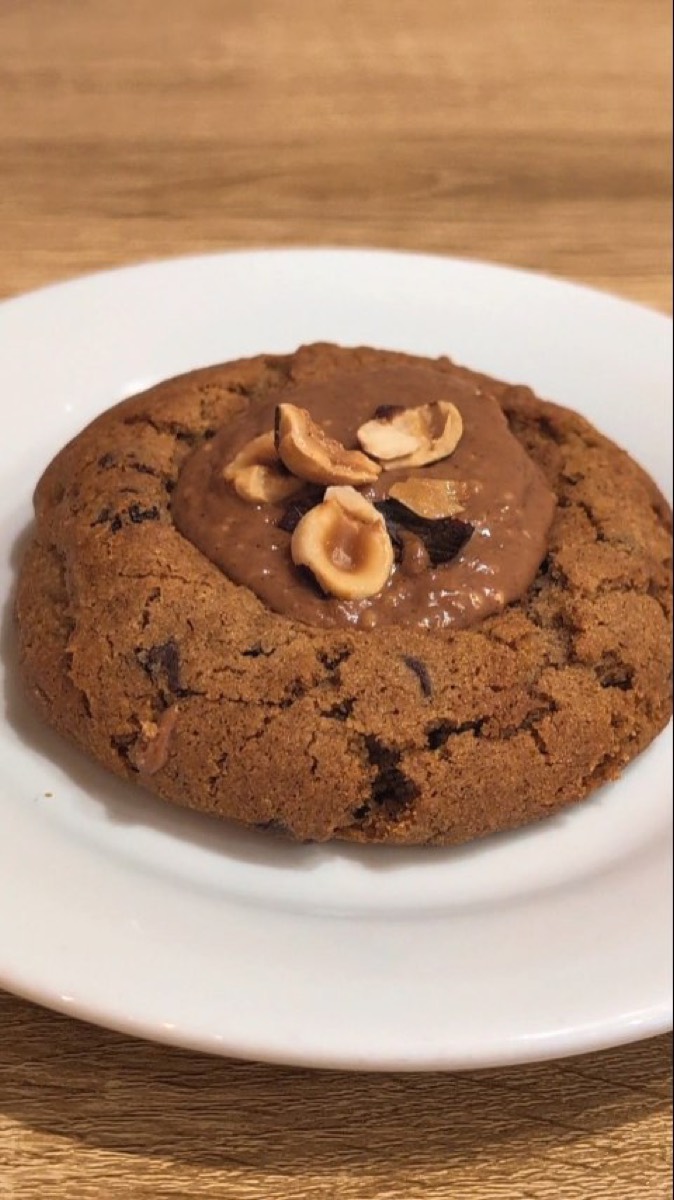 Cookie sarrasin praliné chez Vanim Aix-en-Provence
